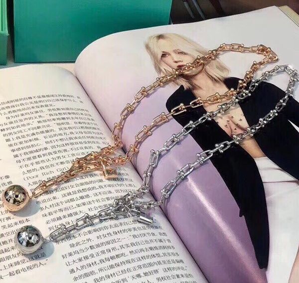 brand stainless steel jewelry full u shape necklace steel bead ball letter pendant lock necklace rose gold silver gold
brand stainless steel jewelry full u shape necklace steel bead ball letter pendant lock necklace rose gold silver gold