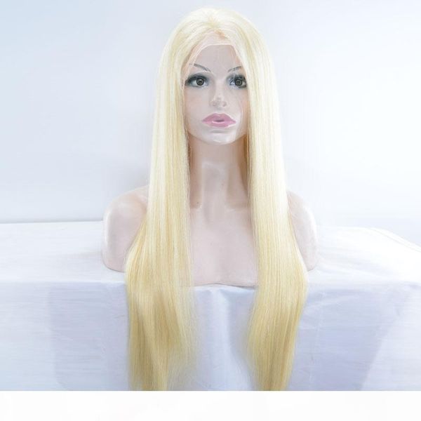 blonde human hair full lace wig with baby hair silky straight front lace wig blonde #613 parting, Black;brown
blonde human hair full lace wig with baby hair silky straight front lace wig blonde #613 parting, Black;brown