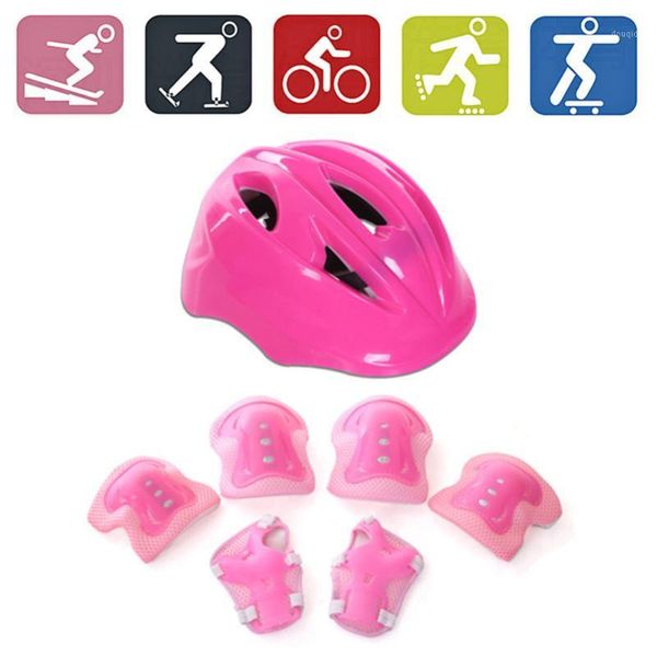 elbow & knee pads 7pcs kids skating cycling helmet guard wrist children bicycle protection safety equipments1, Black;gray
elbow & knee pads 7pcs kids skating cycling helmet guard wrist children bicycle protection safety equipments1, Black;gray