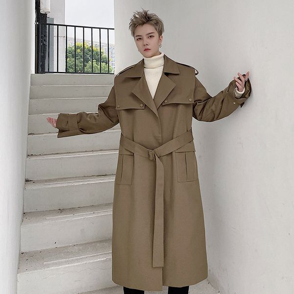 2020 belt long trench coat japan male korean style streetwear vintage youth jacket outerwear x4a6, Tan;black
2020 belt long trench coat japan male korean style streetwear vintage youth jacket outerwear x4a6, Tan;black