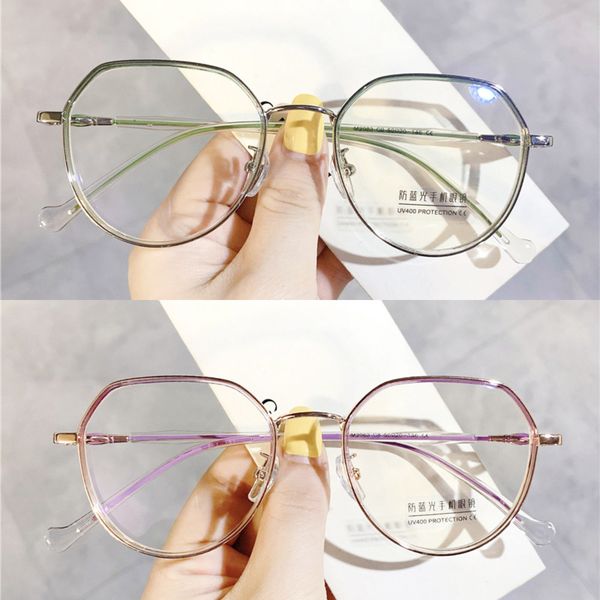 10pcs light blocking men women anti blue ray computer glasses clear round metal transparent fashion eyelasses new
10pcs light blocking men women anti blue ray computer glasses clear round metal transparent fashion eyelasses new