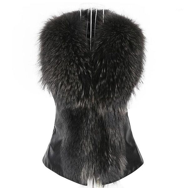 new faux fur waistcoat women vest autumn winter sleeveless casual vest with fur trim slim short jacket outwear overcoat xl1, Black
new faux fur waistcoat women vest autumn winter sleeveless casual vest with fur trim slim short jacket outwear overcoat xl1, Black