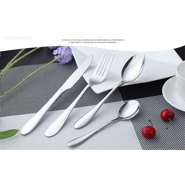 sliver stainless steel flatware dinner knife fork spoon set 4-piece place setting service dinnerware sets
sliver stainless steel flatware dinner knife fork spoon set 4-piece place setting service dinnerware sets