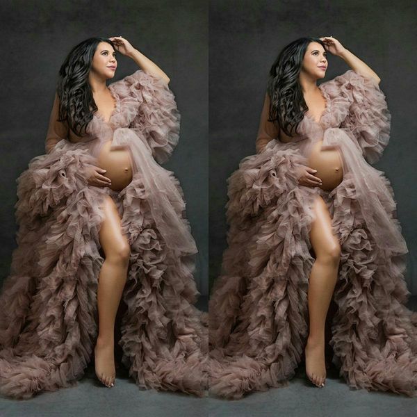 luxury ruffles bridal sleepwear 2021 plus size long sleeve bridal nightgowns bathrobe pshoot dress custom made, White
luxury ruffles bridal sleepwear 2021 plus size long sleeve bridal nightgowns bathrobe pshoot dress custom made, White