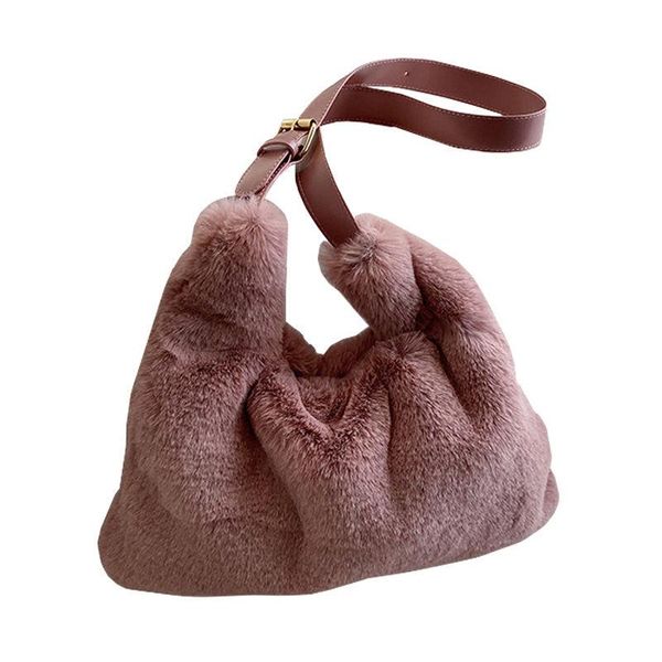 shoulder bags plush women's ladies tote fashion female designer crossbody solid color handbag for girls coin purse
shoulder bags plush women's ladies tote fashion female designer crossbody solid color handbag for girls coin purse