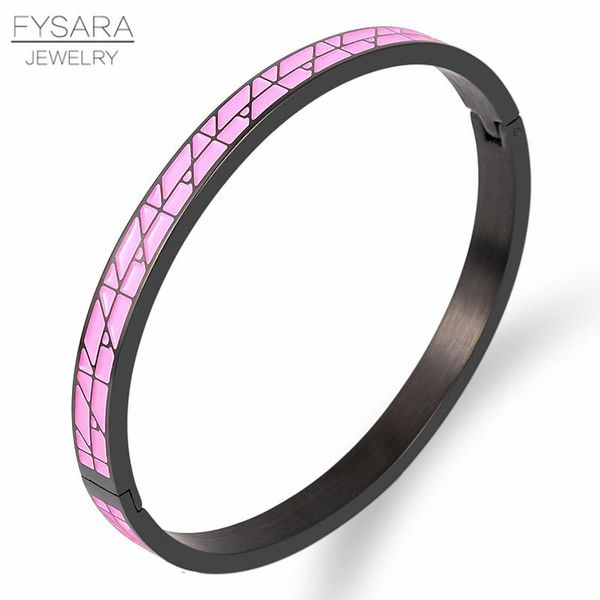 fysara multi color resin geometric bracelets bangles stainless steel enamel cuff bangle gold bangles for women men jewelry sqciya, Black
fysara multi color resin geometric bracelets bangles stainless steel enamel cuff bangle gold bangles for women men jewelry sqciya, Black