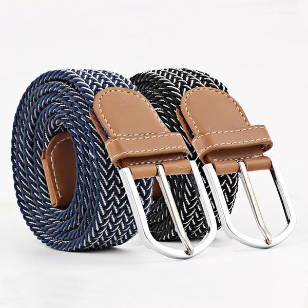 12 colors women's canvas belt men's elastic waistband casual stretch knitting needle buckle student belt bl559, Black;brown
12 colors women's canvas belt men's elastic waistband casual stretch knitting needle buckle student belt bl559, Black;brown
