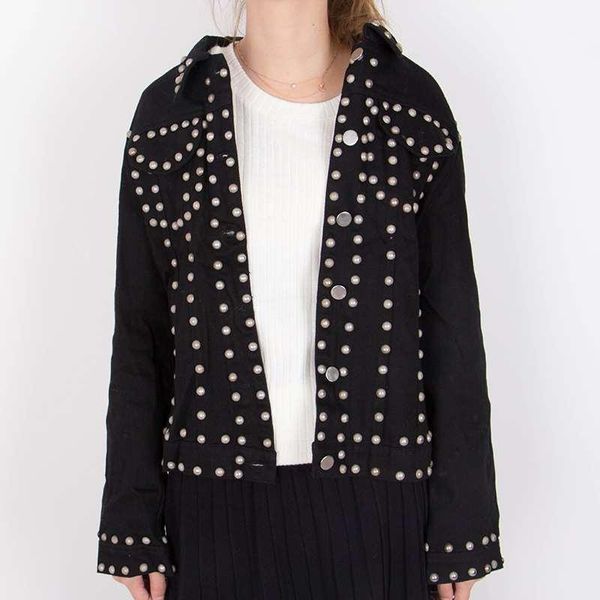 2020 autumn winter new fashion denim rivet jwomen ackets black full sleeve elegant female cowboy coats gx963 drop shipping1, Black;brown
2020 autumn winter new fashion denim rivet jwomen ackets black full sleeve elegant female cowboy coats gx963 drop shipping1, Black;brown