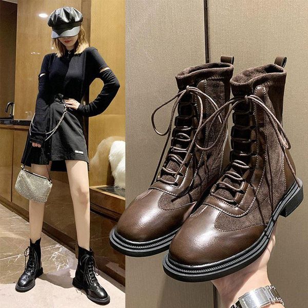 round toe lady boots rock shoes woman winter footwear boots-women luxury designer mid-calf rubber 2020 autumn low fashion, Black
round toe lady boots rock shoes woman winter footwear boots-women luxury designer mid-calf rubber 2020 autumn low fashion, Black