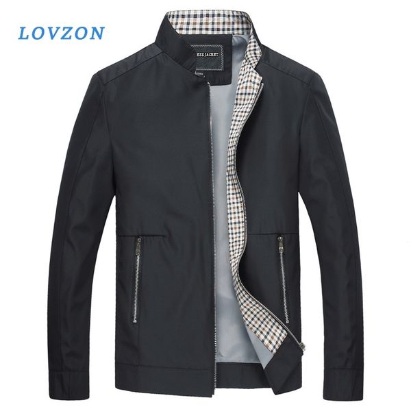 spring autumn men's jackets casual coats solid color mens brand clothing stand collar male bomber jackets, Black;brown
spring autumn men's jackets casual coats solid color mens brand clothing stand collar male bomber jackets, Black;brown