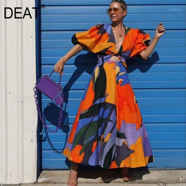 deat 2020 v-neck lantern sleeves contrast colors high waist a-line hollow out vacation summer dress female vestido wm6507l1, Black;gray
deat 2020 v-neck lantern sleeves contrast colors high waist a-line hollow out vacation summer dress female vestido wm6507l1, Black;gray