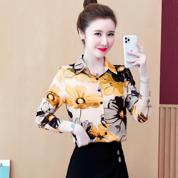 women's blouses & shirts coigarsam full sleeve shirt womens spring floral print chiffon women 0212, White
women's blouses & shirts coigarsam full sleeve shirt womens spring floral print chiffon women 0212, White