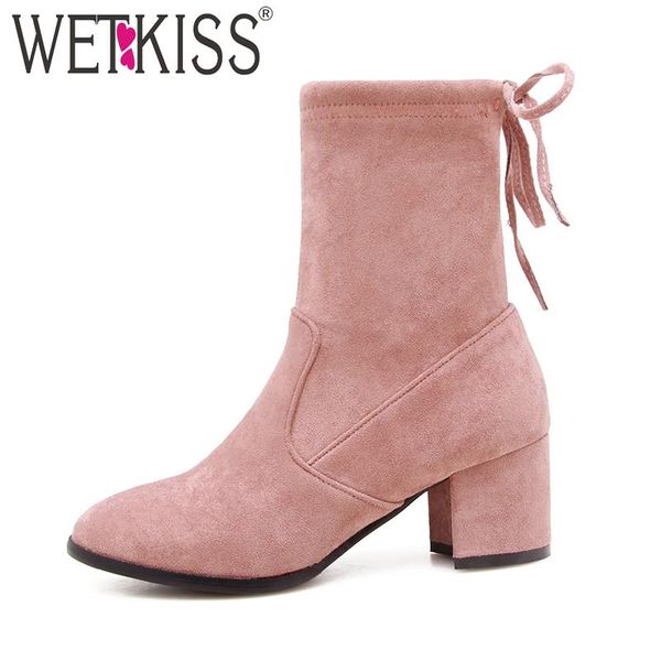 wetkiss 2020 новые высокие каблуки женские сапоги круглые носок резиновая обувь растяжек лодыжки ботинки осень мода женские туфли черный, Black
wetkiss 2020 новые высокие каблуки женские сапоги круглые носок резиновая обувь растяжек лодыжки ботинки осень мода женские туфли черный, Black