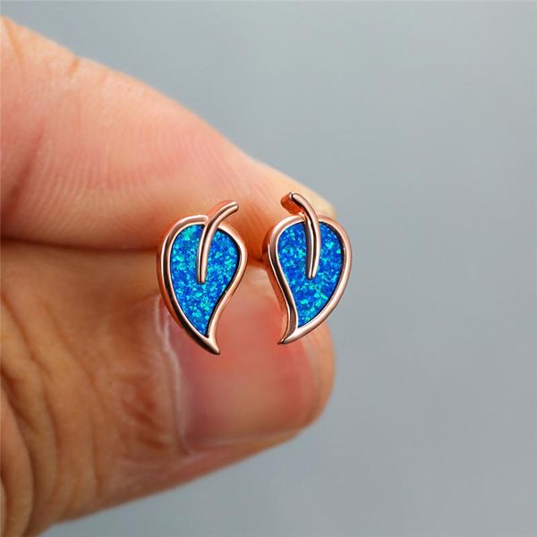 stud simple female white blue opal earrings rose gold silver color wedding earring charm bridal leaf small for women, Golden;silver
stud simple female white blue opal earrings rose gold silver color wedding earring charm bridal leaf small for women, Golden;silver