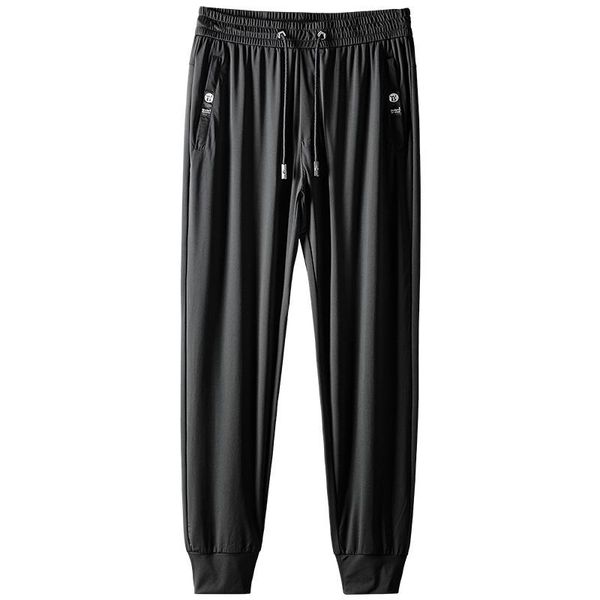 men's pants beam feet male breathable summer thin loose plus size clothes 5xl, Black
men's pants beam feet male breathable summer thin loose plus size clothes 5xl, Black
