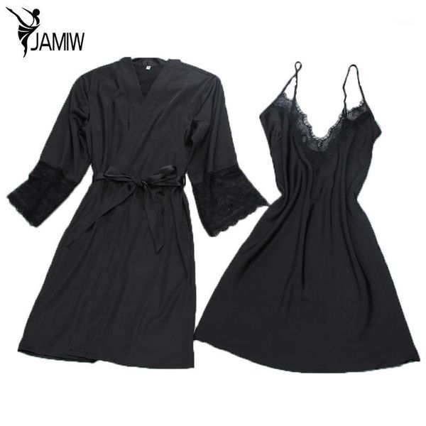 brand women's suit and dress twinest bathrobe + mini night pajamas two piece sleeping clothes set faux silk sleeping women1, Black;red
brand women's suit and dress twinest bathrobe + mini night pajamas two piece sleeping clothes set faux silk sleeping women1, Black;red