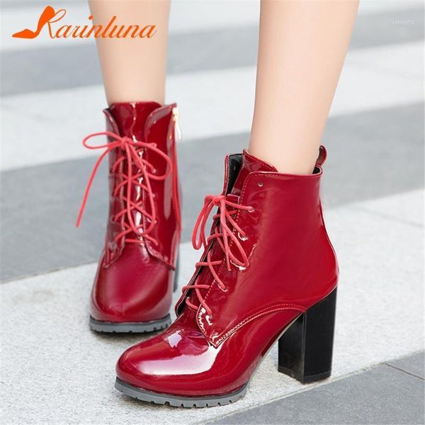 shoes women plus size 31-50 patent square thick heels cross-tied round toe ladies ankel boots female1, Black
shoes women plus size 31-50 patent square thick heels cross-tied round toe ladies ankel boots female1, Black