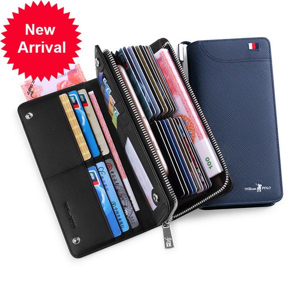 genuine leather wallet of men luxury long zipper clutch purse holder credit card business portfolio fashion design for telephone, Red;black
genuine leather wallet of men luxury long zipper clutch purse holder credit card business portfolio fashion design for telephone, Red;black