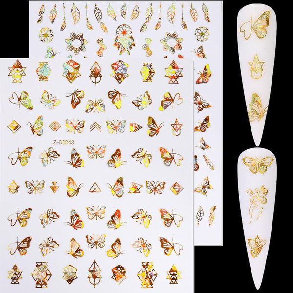 stickers & decals 1 sheet gold sliver butterfly 3d nail sticker colorful bronzing hollowing transfer slider diy art decoration, Black
stickers & decals 1 sheet gold sliver butterfly 3d nail sticker colorful bronzing hollowing transfer slider diy art decoration, Black