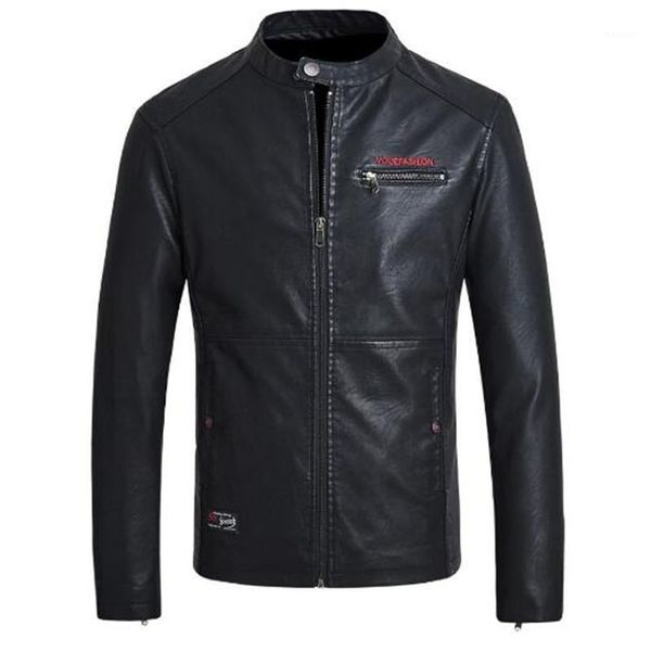 xiu luo 4xl men casual motorcycle pilot leather jackets coat men autumn fashion stand collar faux leather jacket 2019 spring1, Black
xiu luo 4xl men casual motorcycle pilot leather jackets coat men autumn fashion stand collar faux leather jacket 2019 spring1, Black