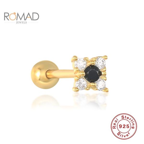 stud romad 925 sterling silver jewelry mini earrings for women girls flower pierced diamond pendientes mujer, Golden;silver
stud romad 925 sterling silver jewelry mini earrings for women girls flower pierced diamond pendientes mujer, Golden;silver