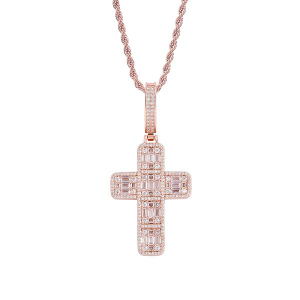 хип-хоп ожерелья роскошные bling zircon кулон ожерелья мода 18k позолоченные медные креста мужчины ожерелья, Silver
хип-хоп ожерелья роскошные bling zircon кулон ожерелья мода 18k позолоченные медные креста мужчины ожерелья, Silver