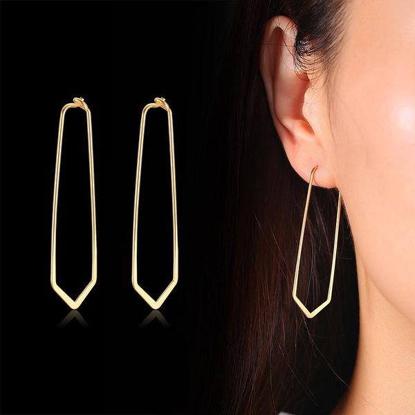 vnox minimalist geometric simple earrings for women female jewelry gold and tone stainless steel hoop ear gifts for her, Silver
vnox minimalist geometric simple earrings for women female jewelry gold and tone stainless steel hoop ear gifts for her, Silver