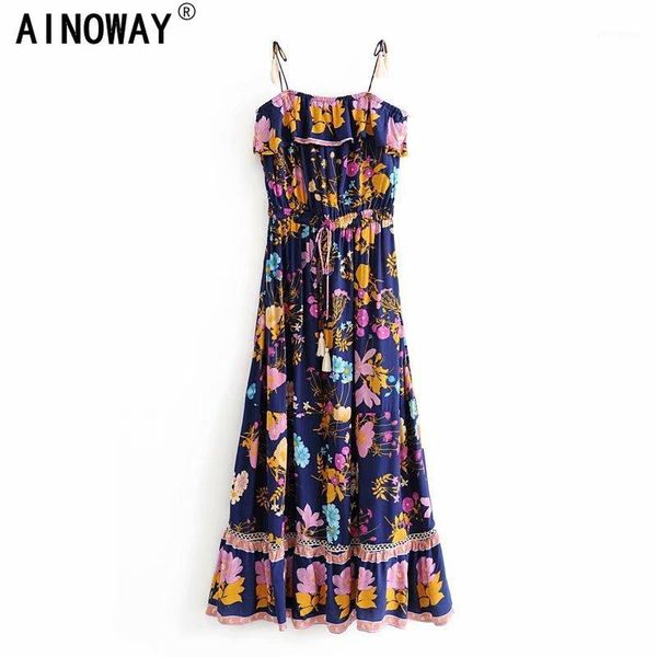 vintage chic women boho bodysuits floral print lace-up elestic waist strapless v-neck bohemian rayon playsuits jumpsuit1, Black;white
vintage chic women boho bodysuits floral print lace-up elestic waist strapless v-neck bohemian rayon playsuits jumpsuit1, Black;white