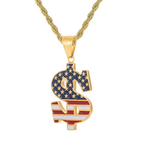 pendant necklaces us dollar american flag stainless steel star & pendants for men hip hop jewelry with chain1, Silver
pendant necklaces us dollar american flag stainless steel star & pendants for men hip hop jewelry with chain1, Silver