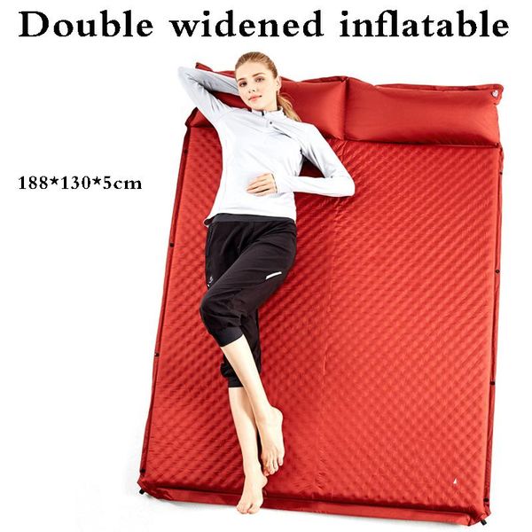 outdoor thickened 5cm automatic inflatable cushion, moisture-proof cushion, outdoor tent sleeping mat, double inflatable bed, ca
outdoor thickened 5cm automatic inflatable cushion, moisture-proof cushion, outdoor tent sleeping mat, double inflatable bed, ca