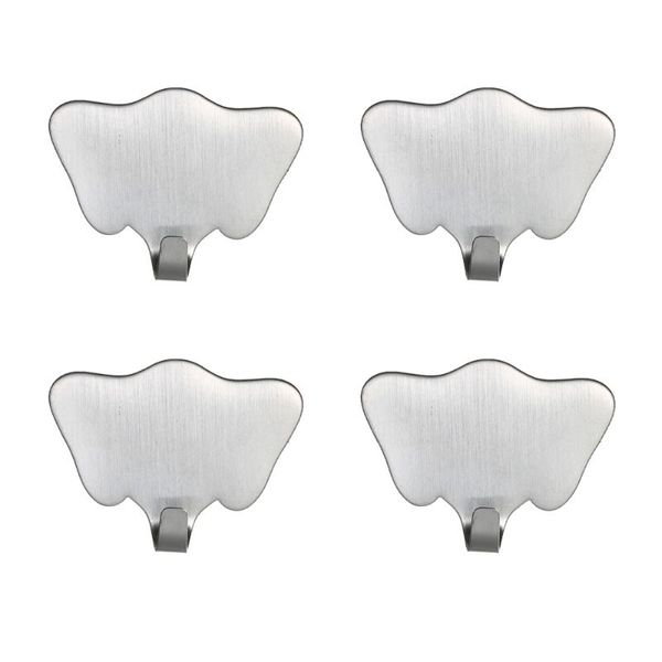 4pcs stainless steel hooks towel holder racks robe hanging hooks wall storage for kitchen bathroom adhesive hanger
4pcs stainless steel hooks towel holder racks robe hanging hooks wall storage for kitchen bathroom adhesive hanger