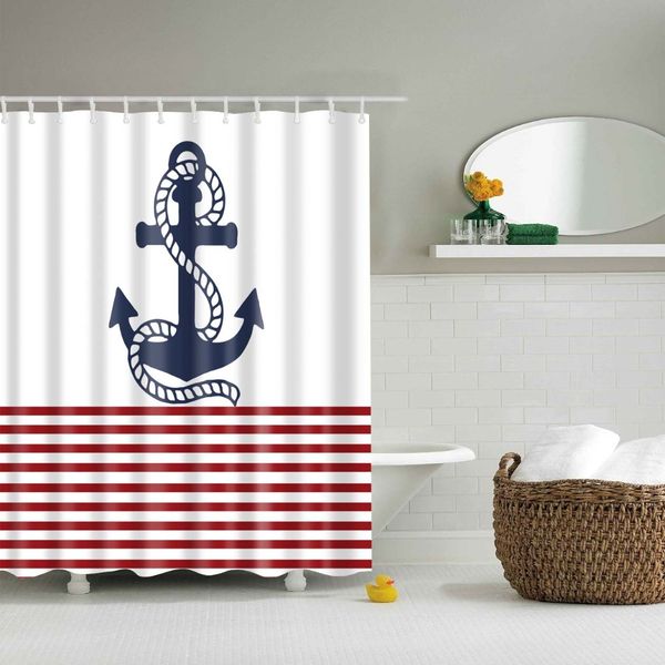 nordic style mediterranean nautical anchor printed shower curtains bathroom curtain frabic waterproof polyester bath curtain
nordic style mediterranean nautical anchor printed shower curtains bathroom curtain frabic waterproof polyester bath curtain