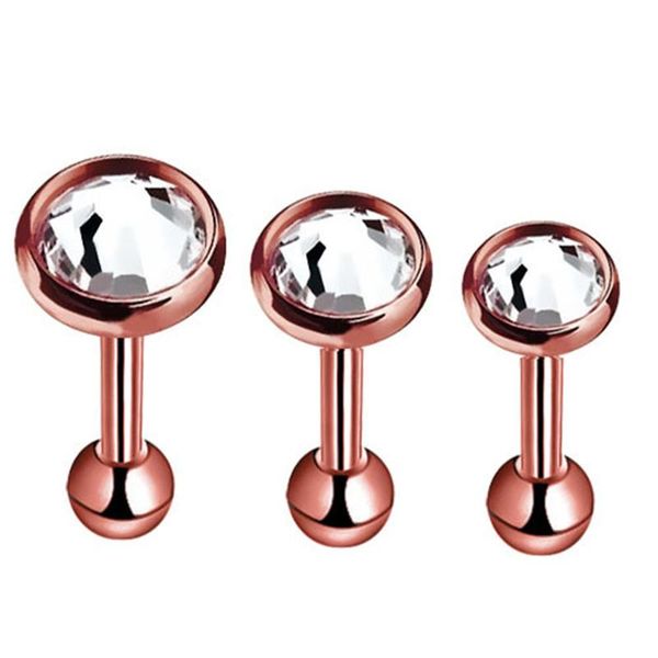 3piece stainless steel crystal ear cartilage piercing earring set 16g zircon labret lip piercing lot tragus piercing earring set bbyqyl, Slivery;golden
3piece stainless steel crystal ear cartilage piercing earring set 16g zircon labret lip piercing lot tragus piercing earring set bbyqyl, Slivery;golden