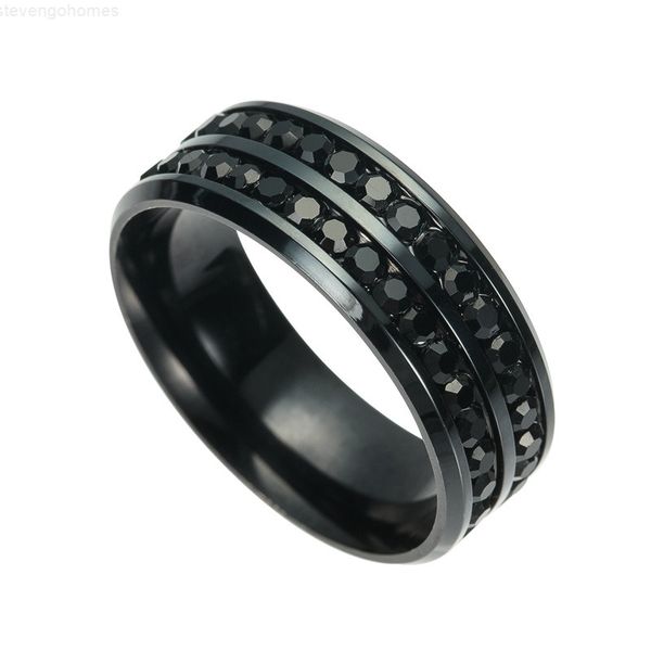 rows crystal stainless steel finger two band rings wedding ring for women, Golden;silver
rows crystal stainless steel finger two band rings wedding ring for women, Golden;silver