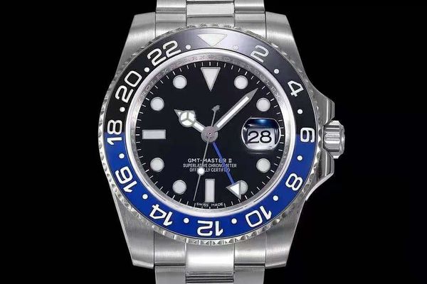 ew's gmt new men's watch with a diameter of 40mm is equipped with a 2836 movement automatic mechanical stainless steel shell ceram, Slivery;brown
ew's gmt new men's watch with a diameter of 40mm is equipped with a 2836 movement automatic mechanical stainless steel shell ceram, Slivery;brown