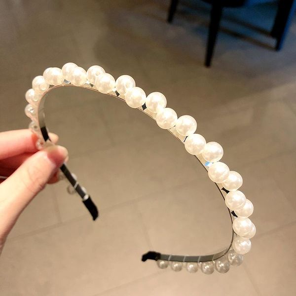 women elegant full cover pearls hairbands sweet hair ornament headband hair holder hoops headwear lady fashion hair accessories h wmtyfk, Black;brown
women elegant full cover pearls hairbands sweet hair ornament headband hair holder hoops headwear lady fashion hair accessories h wmtyfk, Black;brown