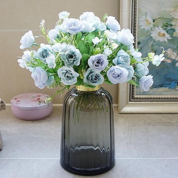 mini rose artificial flower silk flower small bouquet for wedding home party decoration fake flowers fall decorations1
mini rose artificial flower silk flower small bouquet for wedding home party decoration fake flowers fall decorations1
