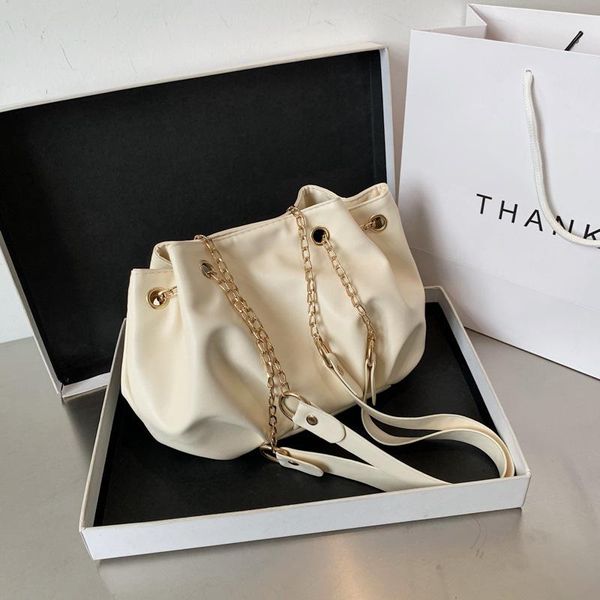 fashion designer trending chian folds shoulder bags for women 2021 new pu leather sac female cross body bag ladies bucket bolsas
fashion designer trending chian folds shoulder bags for women 2021 new pu leather sac female cross body bag ladies bucket bolsas
