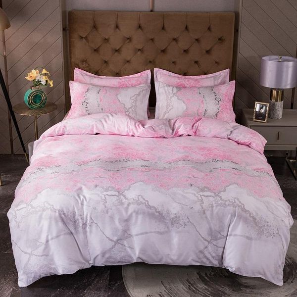bonenjoy white and pink color bedding marble reactive printed duver cover and 1/2 pc pillowcase for single bed
bonenjoy white and pink color bedding marble reactive printed duver cover and 1/2 pc pillowcase for single bed