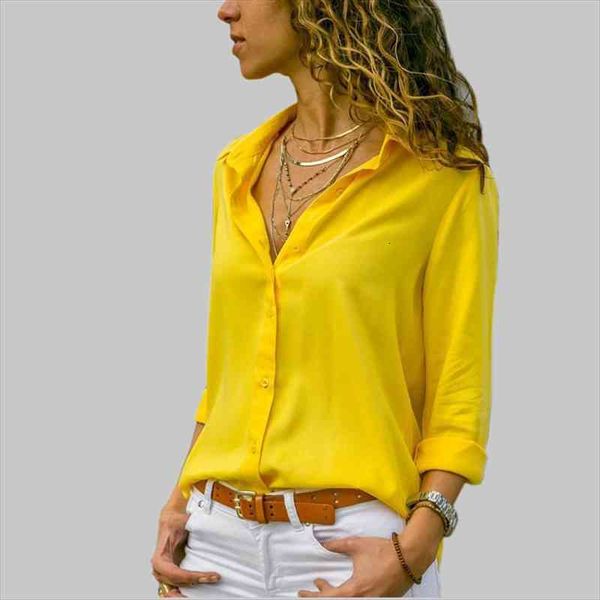 yellow long sleeve shirt basic selling button solid spring summer chiffon woman slim clothing blouse women plus size top, White
yellow long sleeve shirt basic selling button solid spring summer chiffon woman slim clothing blouse women plus size top, White