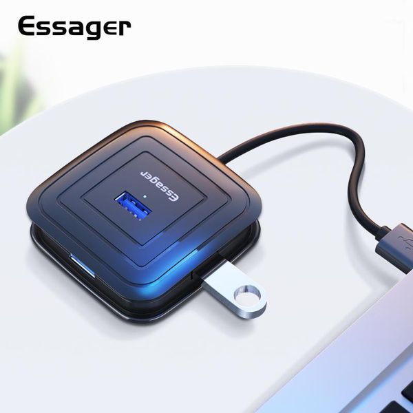 hubs essager usb hub 4 port 3.0 splitter for pro surface multi 2.0 adapter with power supply computer otg1
hubs essager usb hub 4 port 3.0 splitter for pro surface multi 2.0 adapter with power supply computer otg1