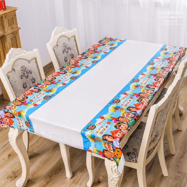 16styles/pack cartoon cocomelon printed birthday tablecloth flag balloon cake inserts sets baby kids birthday party supplies ly118d
16styles/pack cartoon cocomelon printed birthday tablecloth flag balloon cake inserts sets baby kids birthday party supplies ly118d