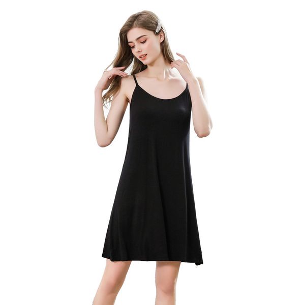 2021 new summer women's short nightgown nightdress solid sleepwear female homewear spaghetti strap sleeveless nightwear d15b, Black;red
2021 new summer women's short nightgown nightdress solid sleepwear female homewear spaghetti strap sleeveless nightwear d15b, Black;red