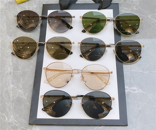 0853sk women fashion case sunglasses uv400 sunglass style pilot model selling frame metal 0853 protection with c qaef