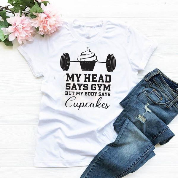 women lady t shirt work out gym printed tshirt ladies short sleeve loose tee shirt women female clothes graphic t-shirt, White
women lady t shirt work out gym printed tshirt ladies short sleeve loose tee shirt women female clothes graphic t-shirt, White