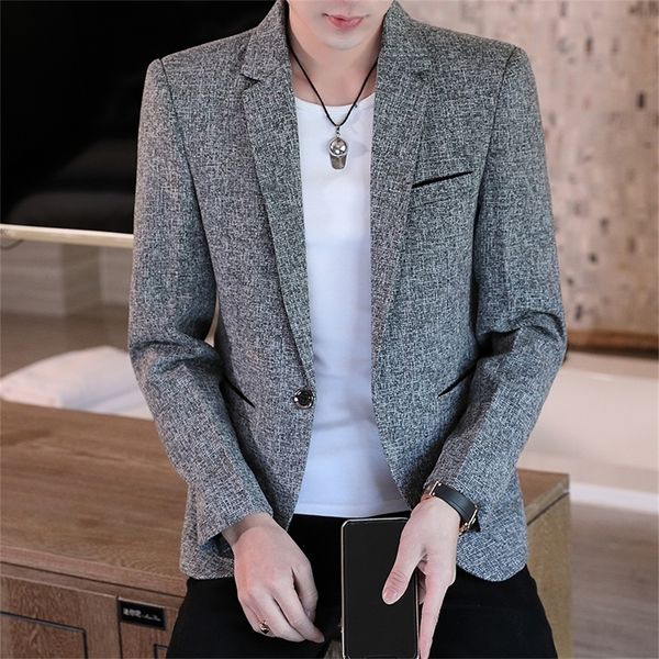 luxury men brand suit jacket blazer spring fashion one button cotton slim fit men suit terno masculino blazers men, Black;green
luxury men brand suit jacket blazer spring fashion one button cotton slim fit men suit terno masculino blazers men, Black;green