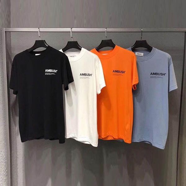 high street ambush t shirt men women 1summer fashion casual couple lovers cotton ambush t-shirt tees, White;black
high street ambush t shirt men women 1summer fashion casual couple lovers cotton ambush t-shirt tees, White;black