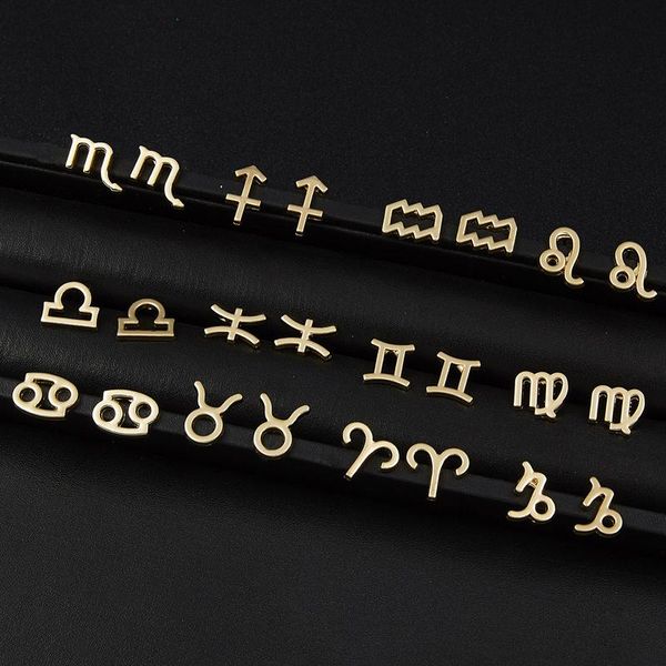 european and united states fashion constellation sign stud earring gold 12 zodiac earrings with gift card 12 styles, Golden;silver
european and united states fashion constellation sign stud earring gold 12 zodiac earrings with gift card 12 styles, Golden;silver