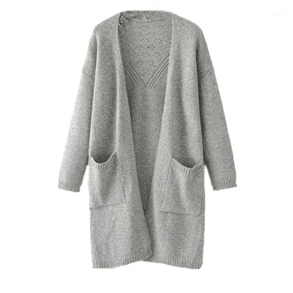 coat female winter long sleeve solid open front cardigans jumper sweaters with pocket abrigos mujer invierno 2019 a551, Black
coat female winter long sleeve solid open front cardigans jumper sweaters with pocket abrigos mujer invierno 2019 a551, Black
