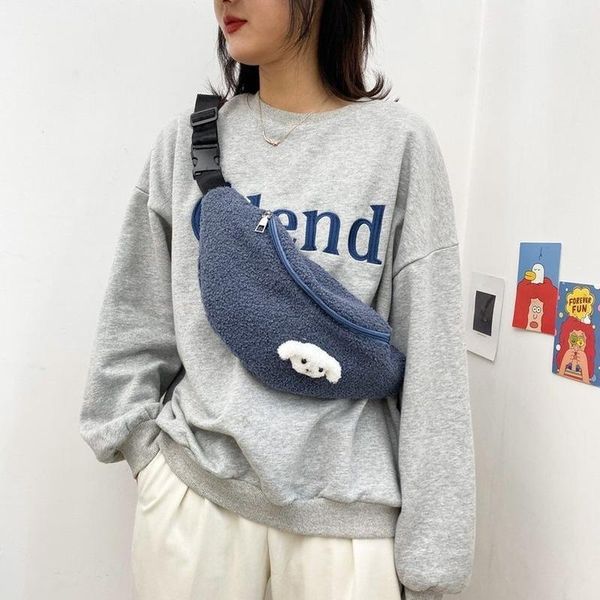 waist bags 2021 autumn and winter women's bag plush shoulder messenger portable chest small women's1
waist bags 2021 autumn and winter women's bag plush shoulder messenger portable chest small women's1